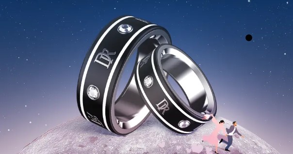 frisson anello intelligente coppia derry ring