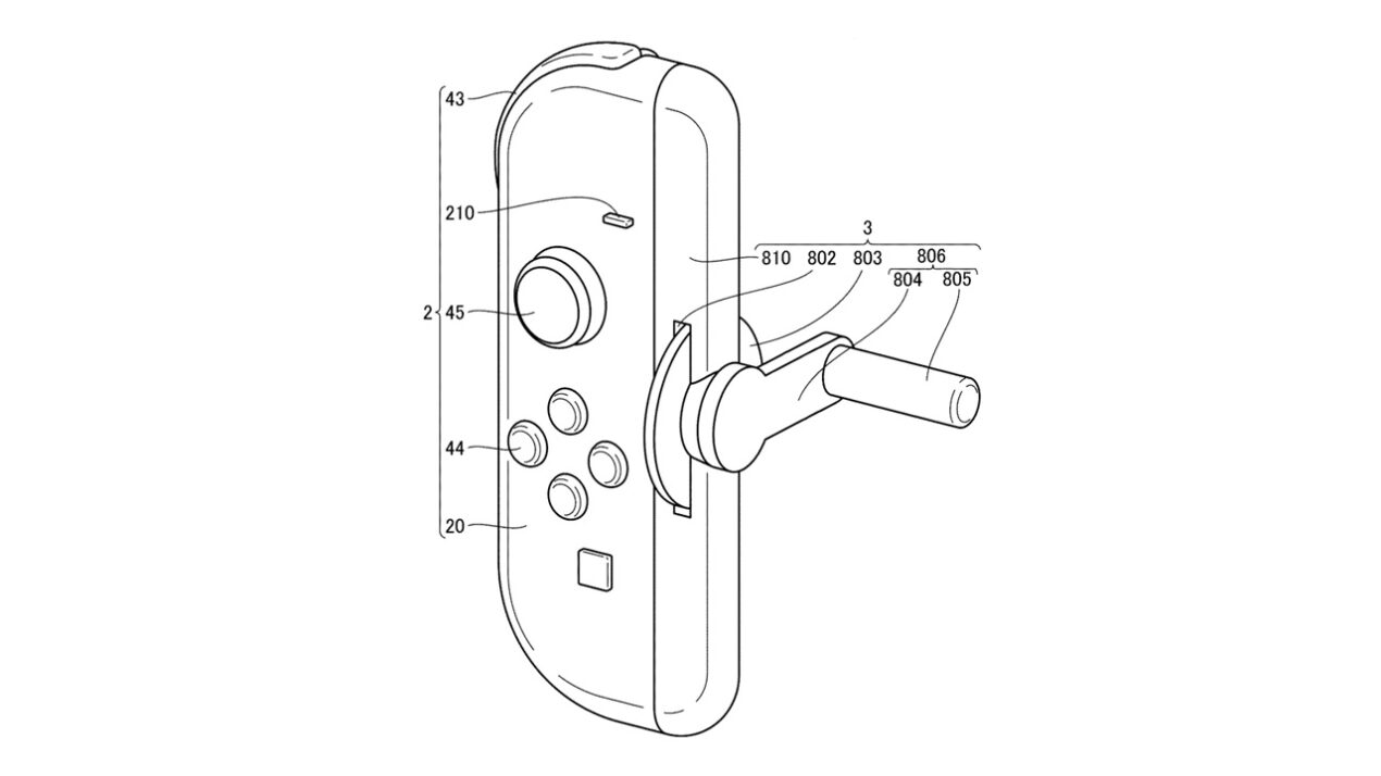 Un brevetto svela un nuovo accessorio per Nintendo Switch 2 in lavorazione