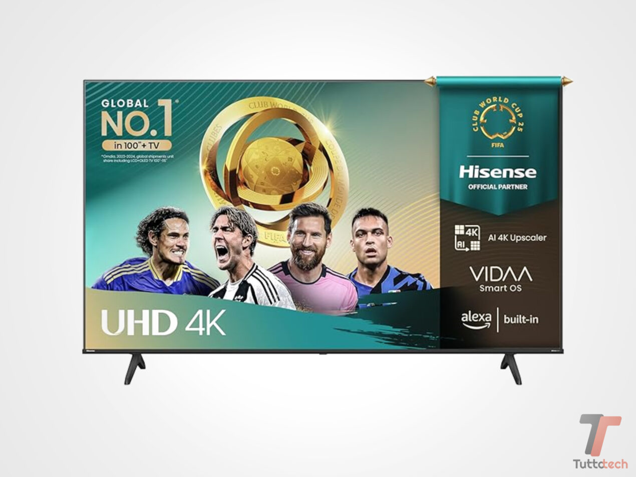 Hisense 55” 4K Ultra HD a soli 297€: la Smart TV completa al minimo storico su Amazon