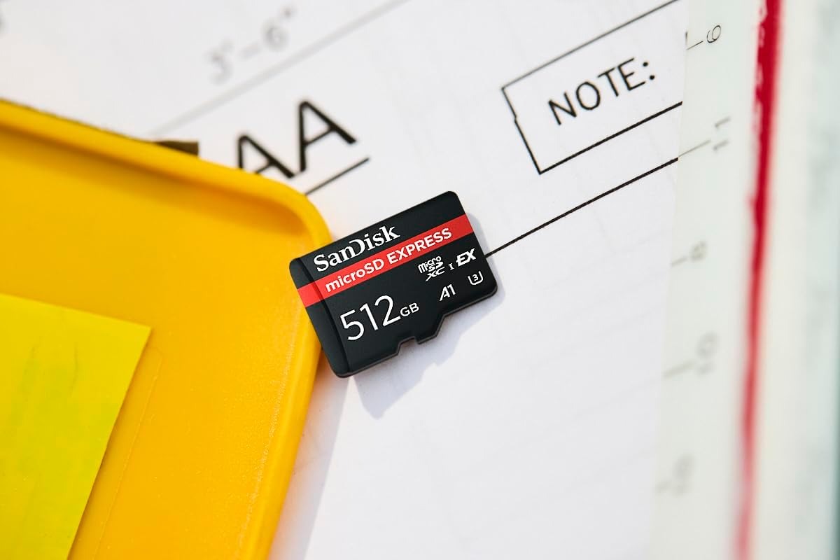 sandisk microsd express
