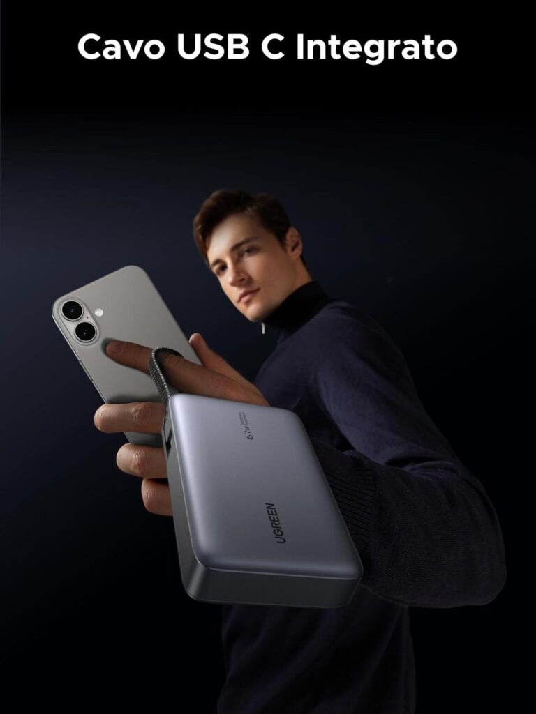 ugreen power bank 20.000 mah 67 w