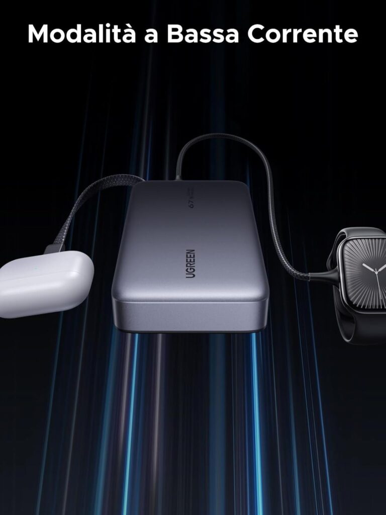 ugreen power bank 20.000 mah 67 w