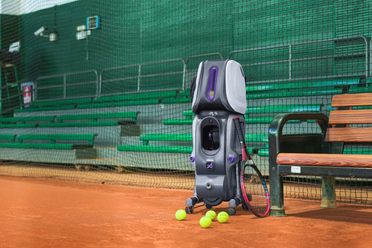 Aceii One è il nuovo migliore amico dei tennisti: il robot polverizza l'obiettivo su Kickstarter