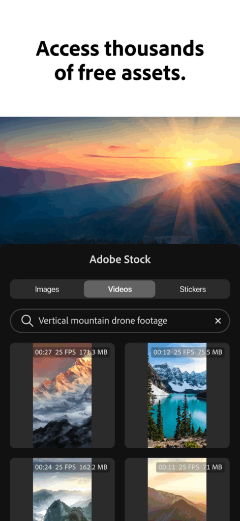 Adobe Premiere app iOS-4