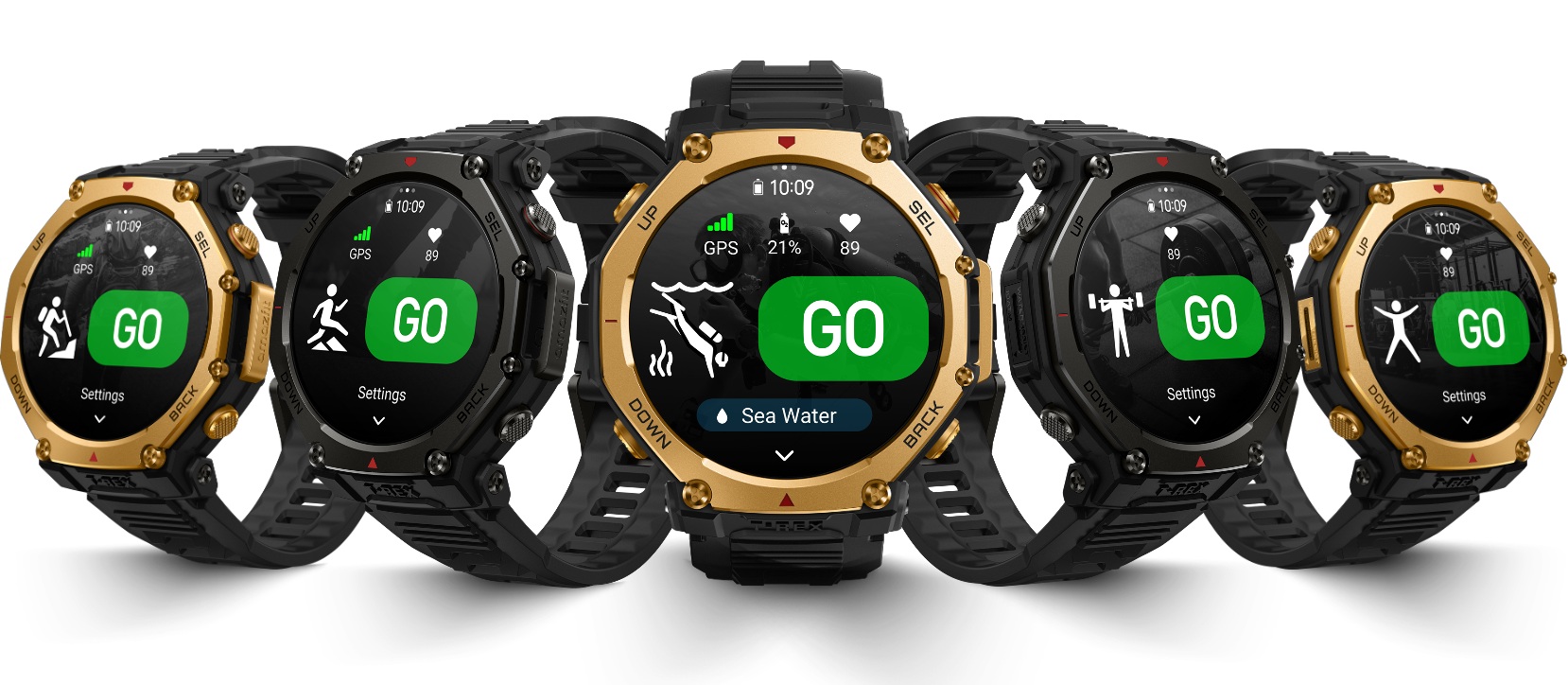 Amazfit T-Rex 3 Pro - modalità sportive