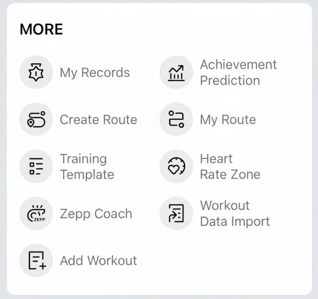 Amazfit ora permette di creare e inviare percorsi dall’app Zepp Health su iOS 8