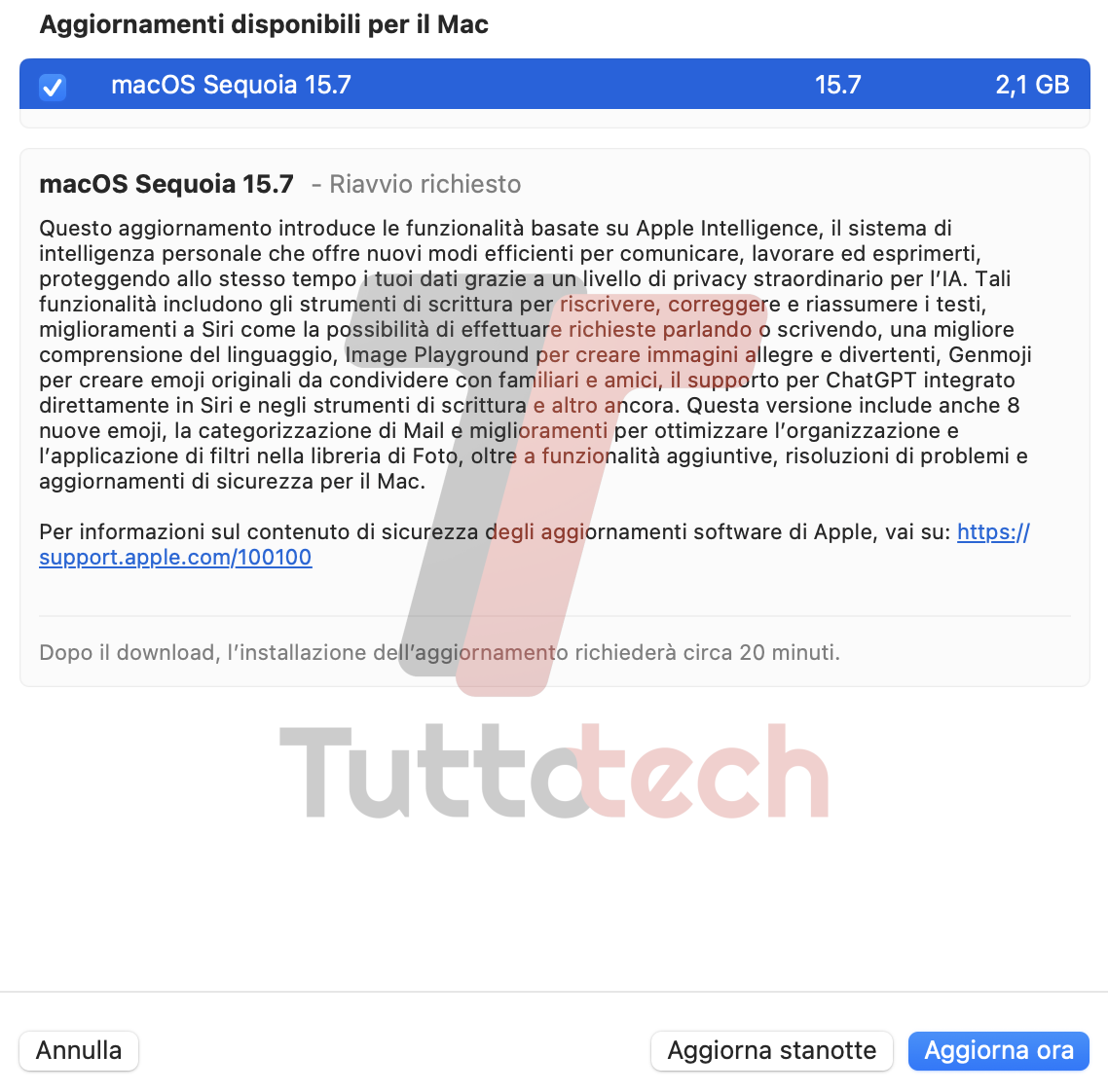 Apple macOS 15.7 Sequoia on MacBook Pro 16 M1 Pro