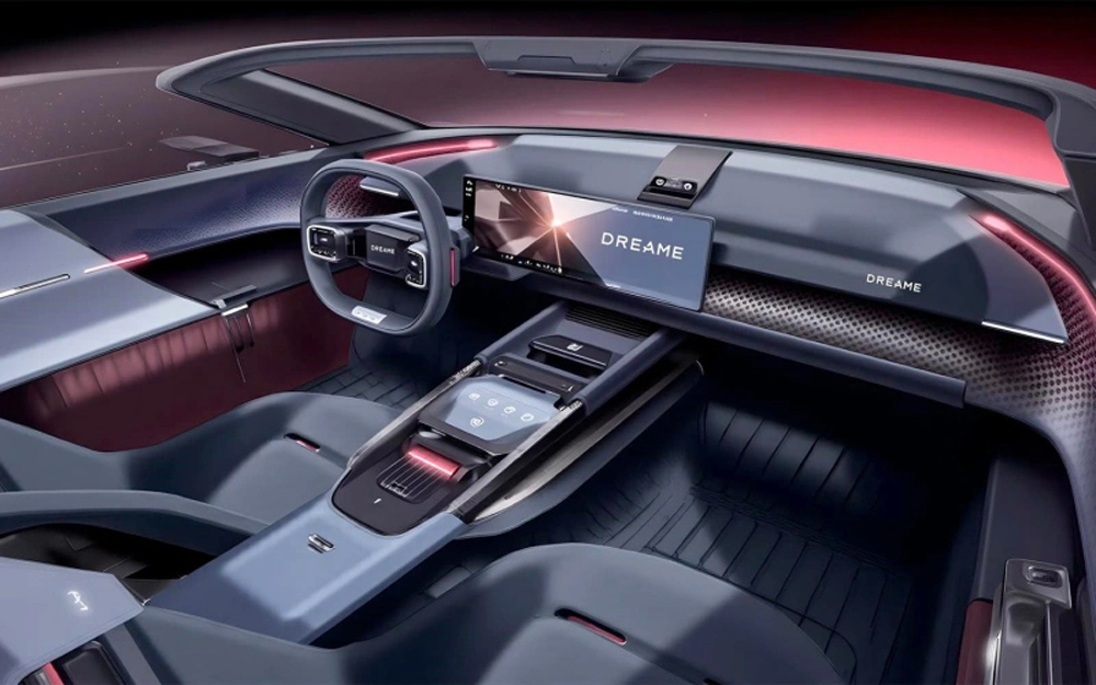 Dreame sfida Bugatti: ecco i render della nuova hypercar elettrica 6