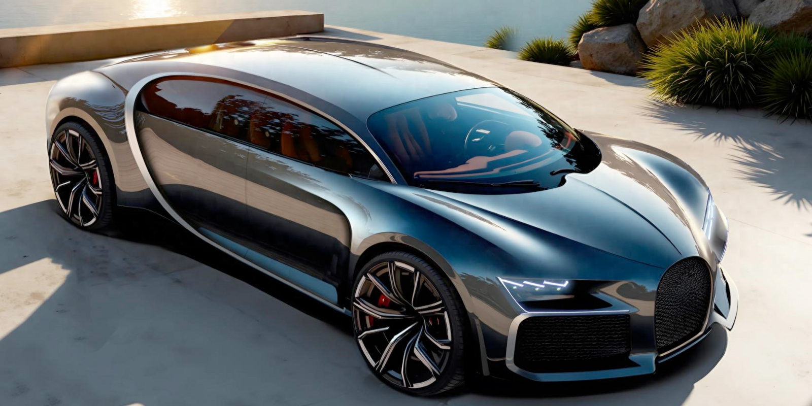 Dreame sfida Bugatti: ecco i render della nuova hypercar elettrica 4