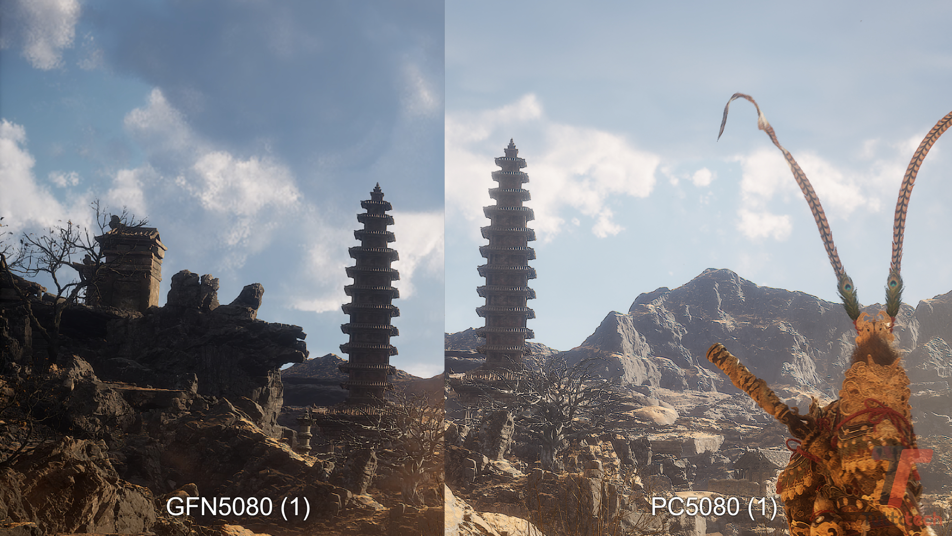 Recensione NVIDIA GeForce NOW RTX 5080: test e differenze contro PC Build su Black Myth: Wukong 10