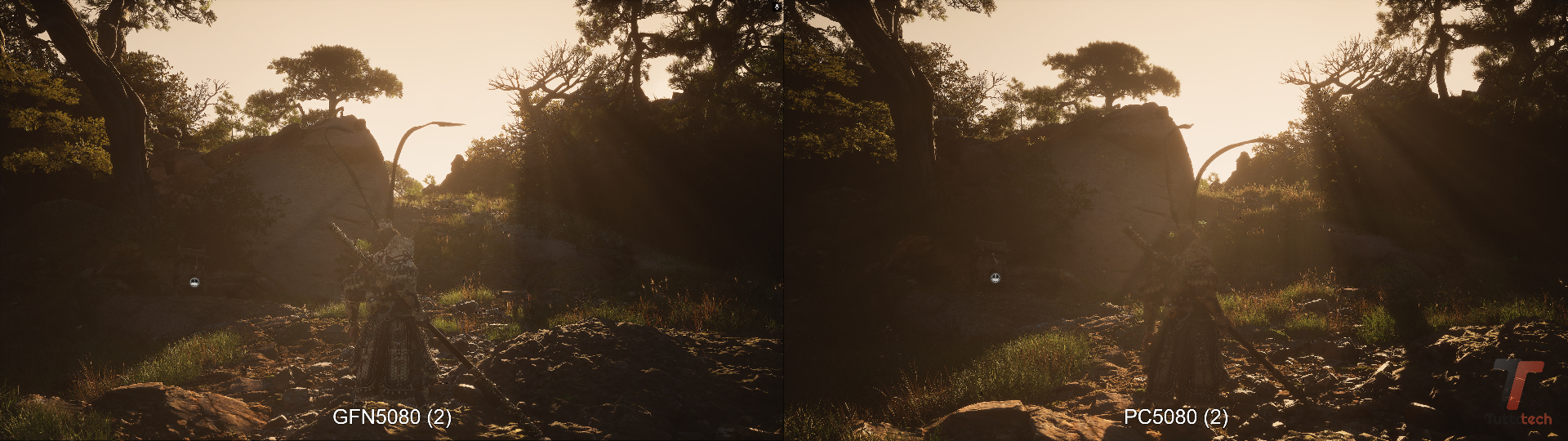 Recensione NVIDIA GeForce NOW RTX 5080: test e differenze contro PC Build su Black Myth: Wukong 8