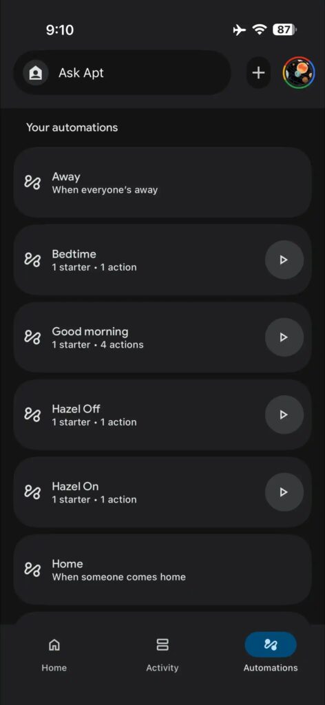 Google aggiorna l'app di Home con una nuova icona e avvia l'integrazione di Gemini 11
