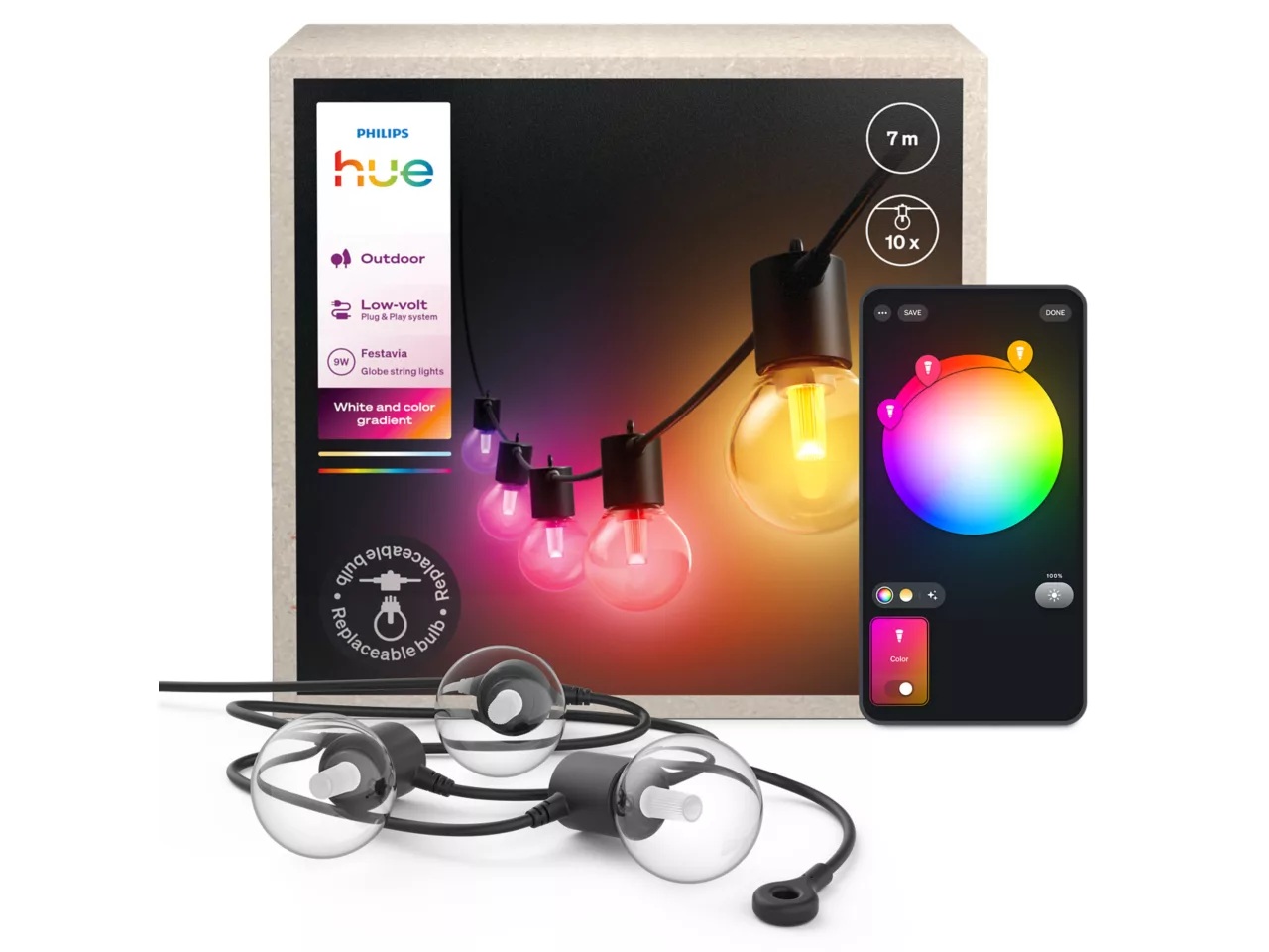 Philips Hue Festavia Globe
