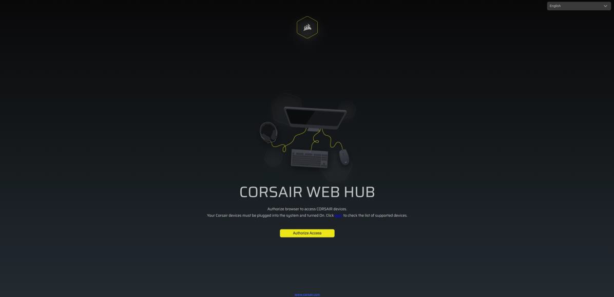 corsair web hub 1