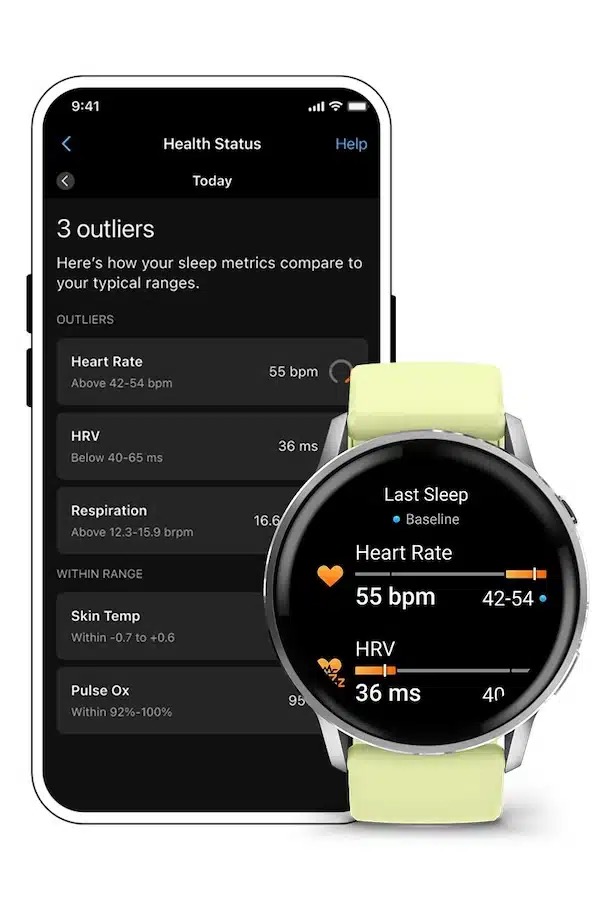 Garmin “Stato di Salute”: la nuova funzione che monitora la salute attraverso il sonno è già disponibile in beta 8