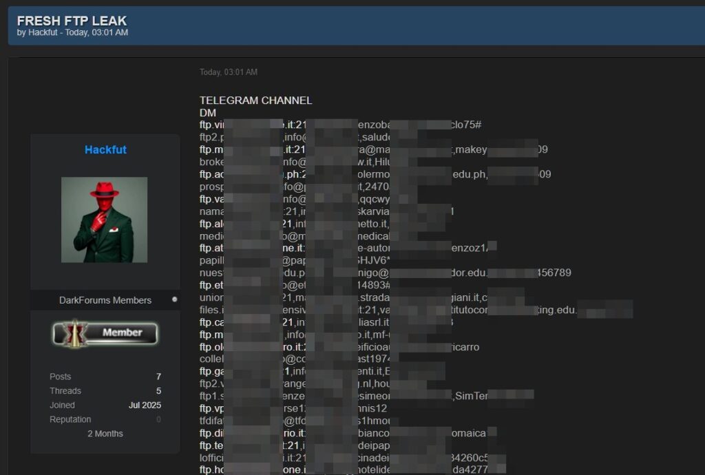 leak darkforums ita username e password