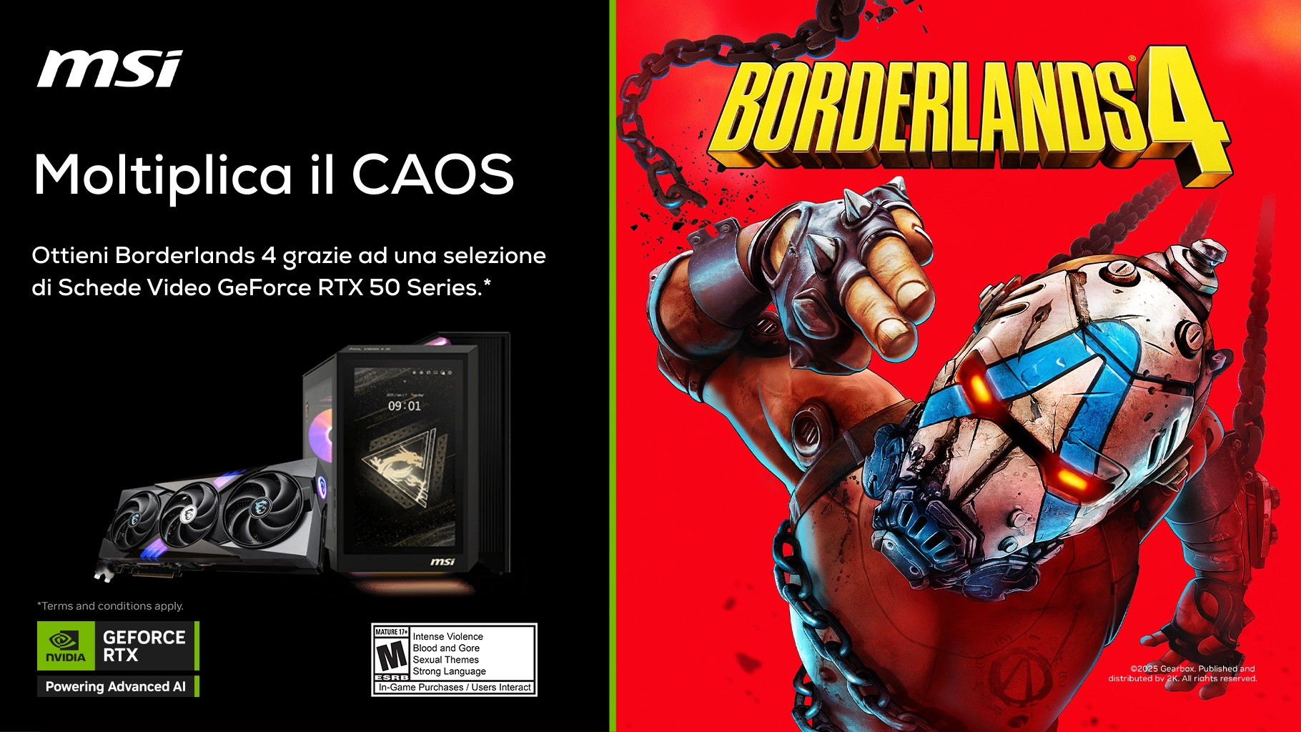 msi moltiplica il caos