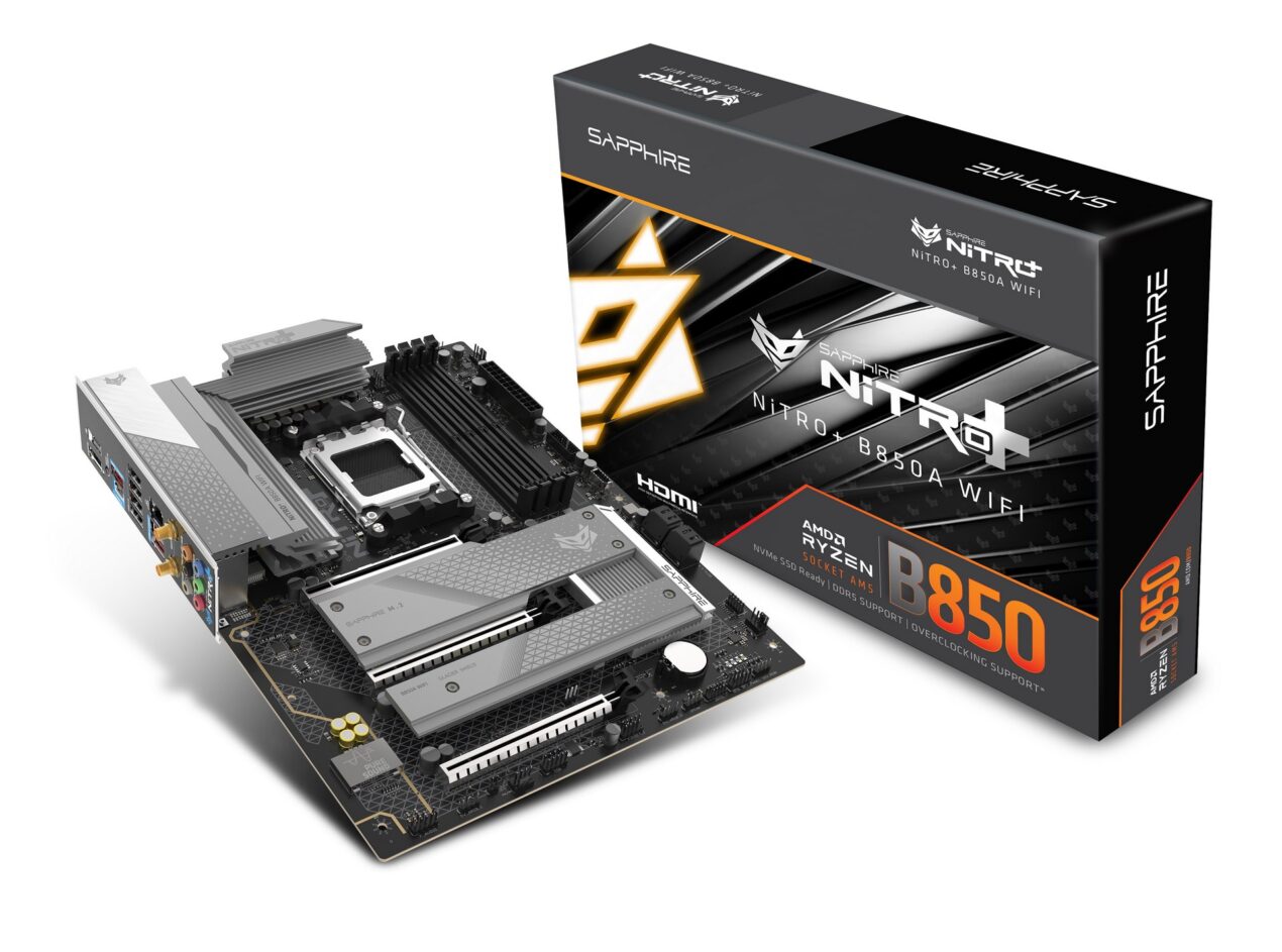 Sapphire svela Nitro+ B850A WiFi 7: la nuova opzione per i Ryzen 9000