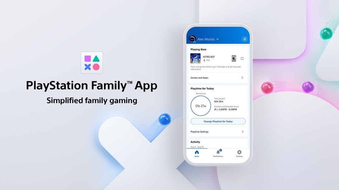 playstation family app