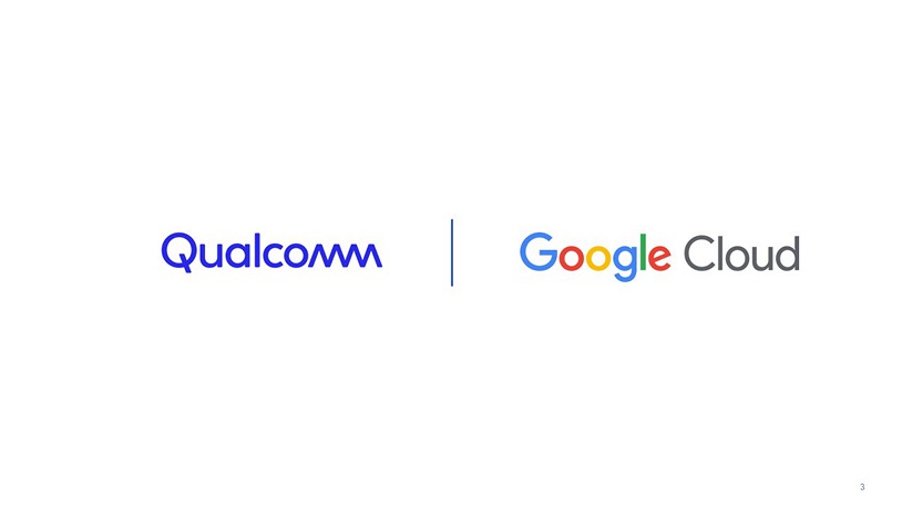 qualcomm google cloud partnership ia automotive