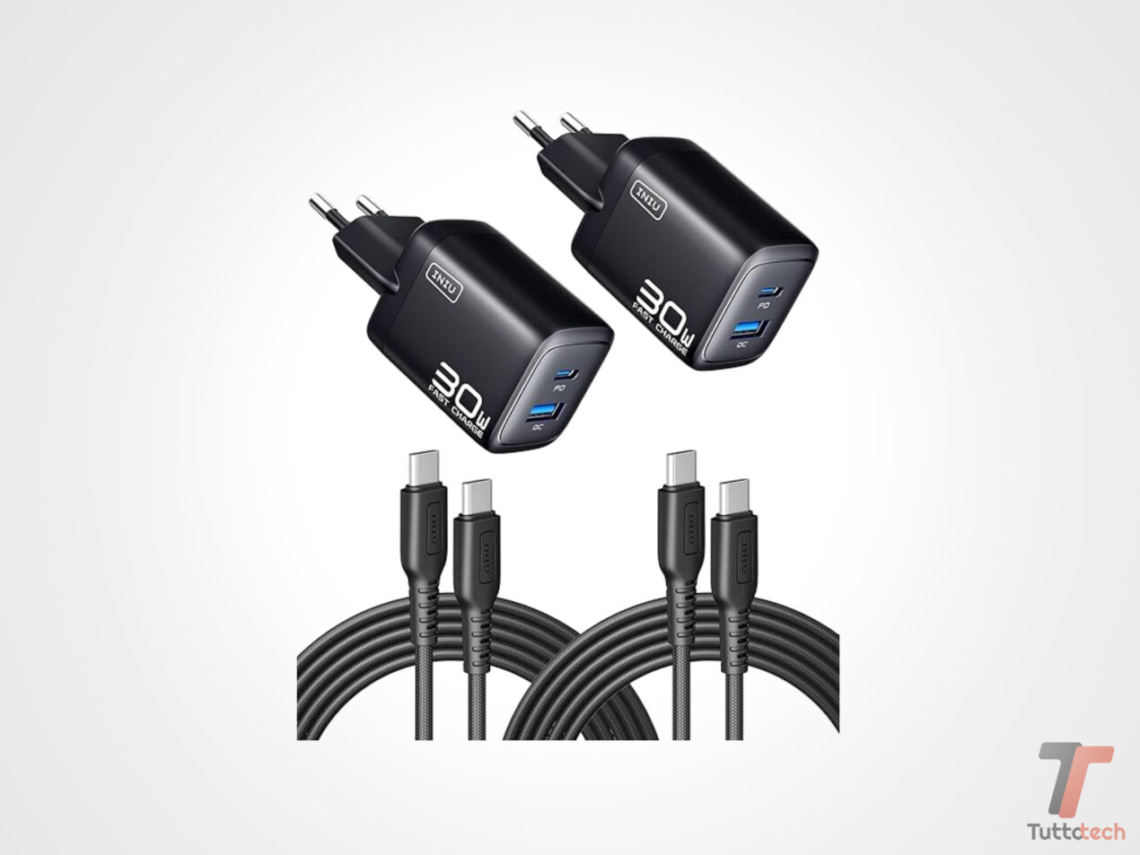2 caricabatterie da 30W al prezzo di uno grazie a questa offerta di Amazon