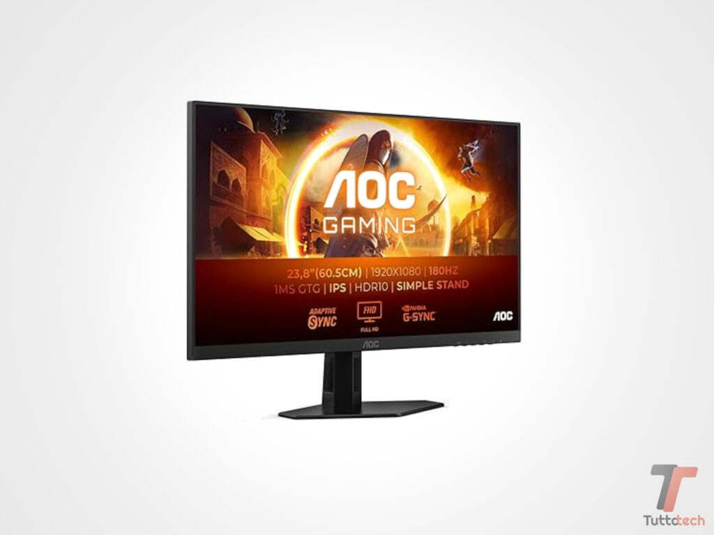 Minimo storico su Amazon per questo monitor AOC da 23,8" e 180 Hz 1