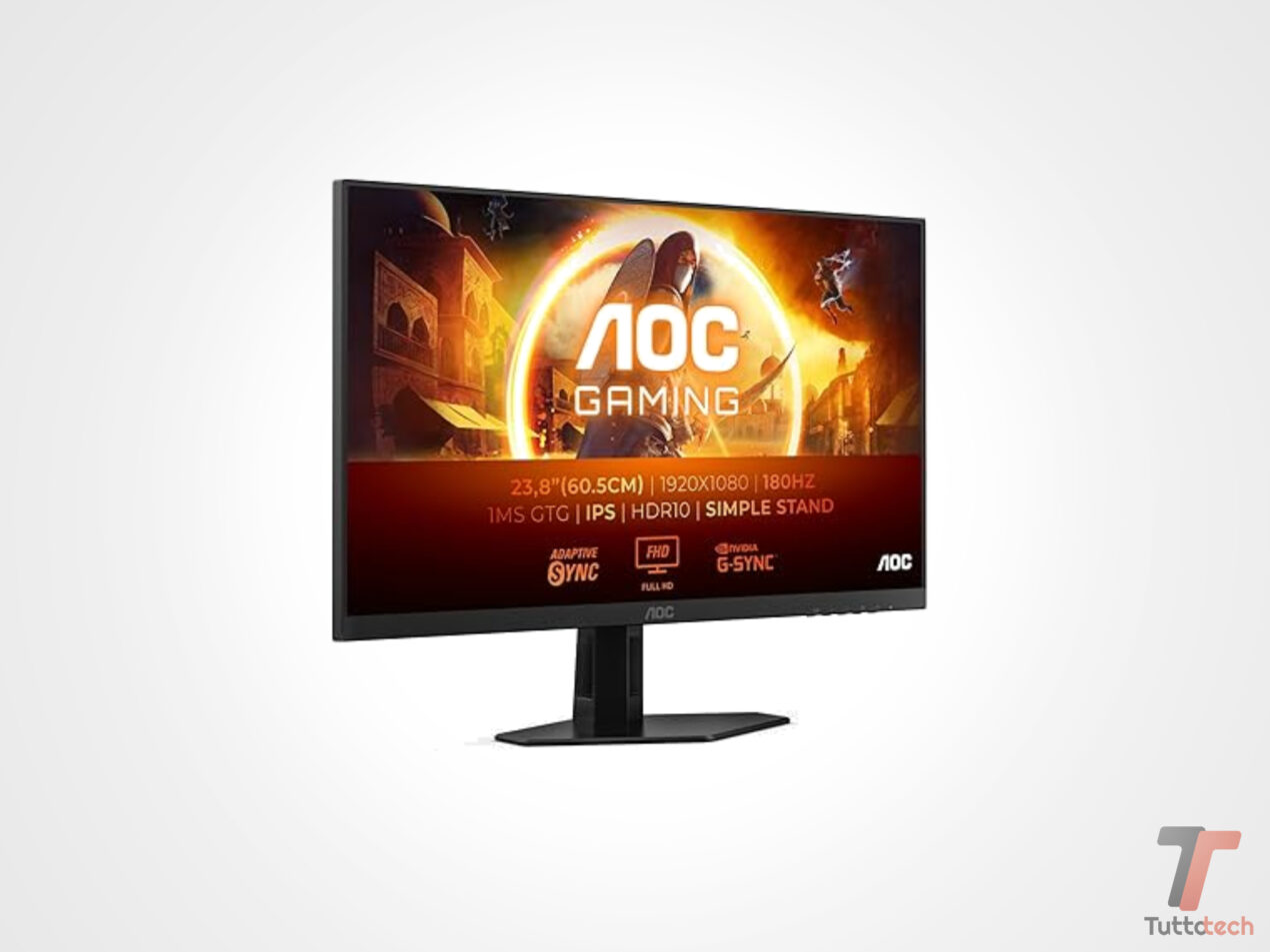 Minimo storico su Amazon per questo monitor AOC da 23,8" e 180 Hz