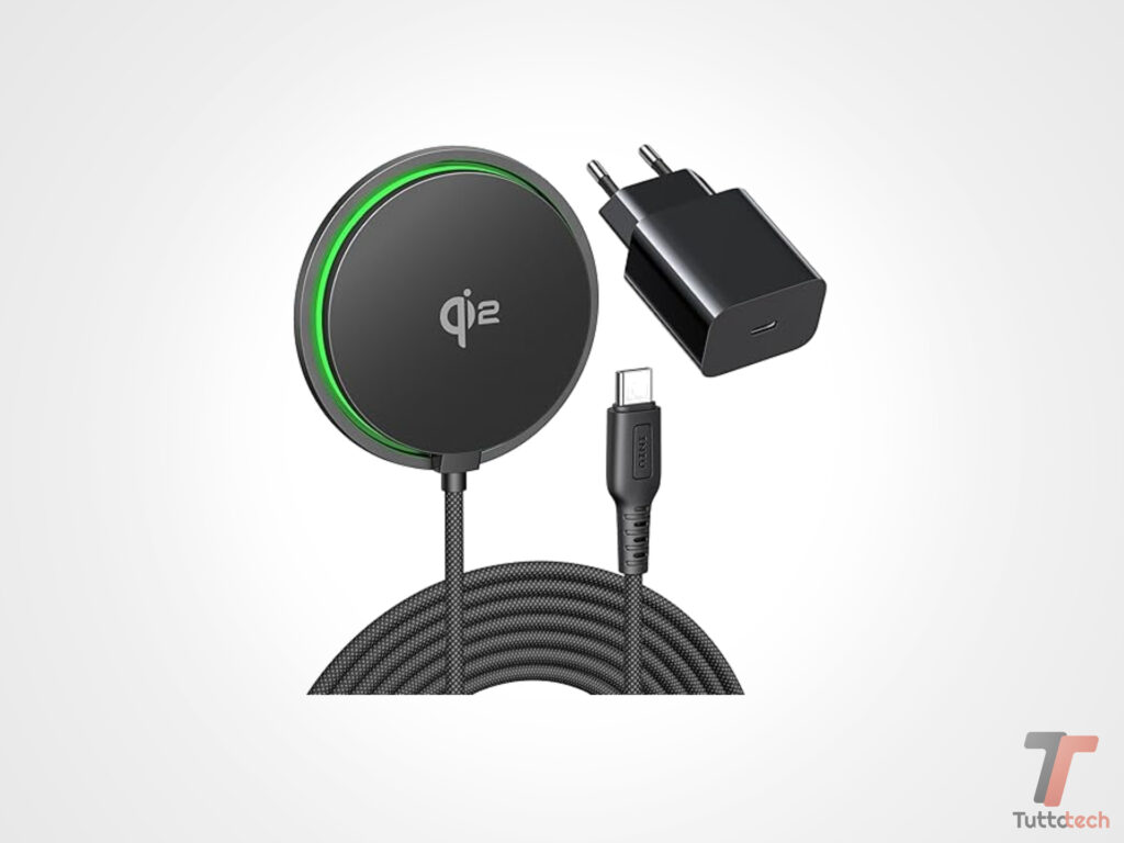Caricatore magsafe INIU Qi2 con ventola integrata a meno di 13€: sconto bomba su Amazon 1