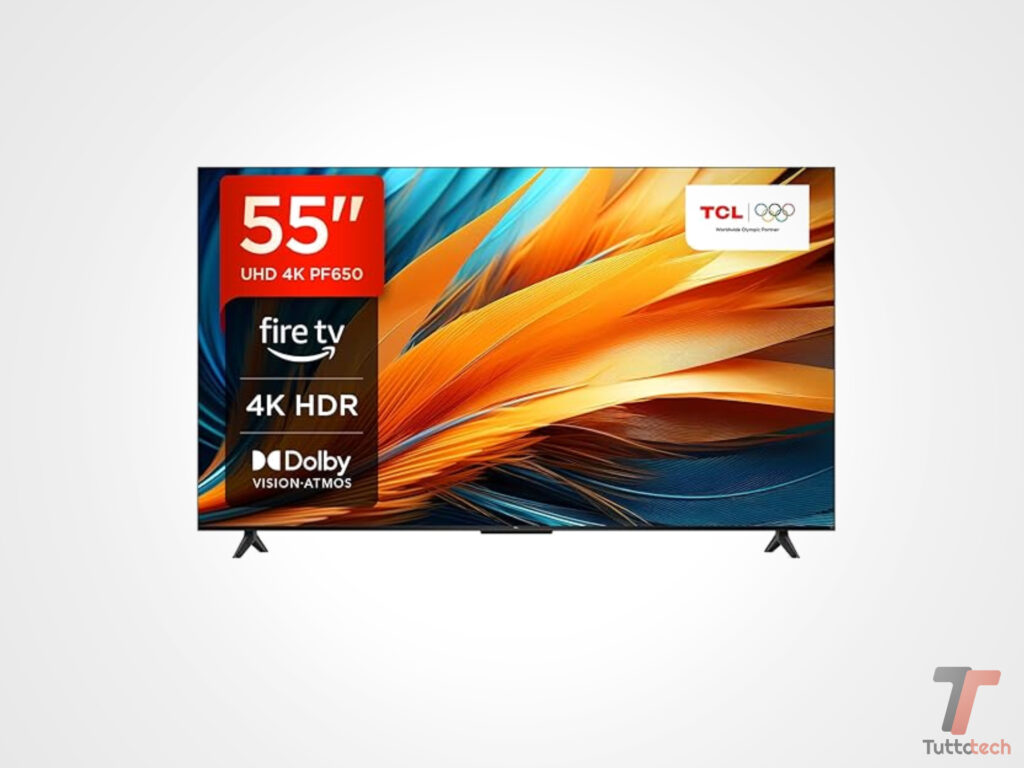 Smart TV 4K 55” con Fire TV, Dolby Vision e Atmos in super offerta su Amazon 7