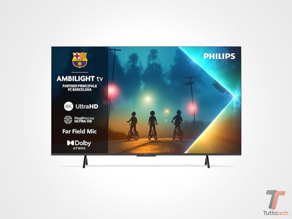 Smart TV Philips Ambilight 4K con Dolby Atmos in super sconto su Amazon: meno di 300€ 5