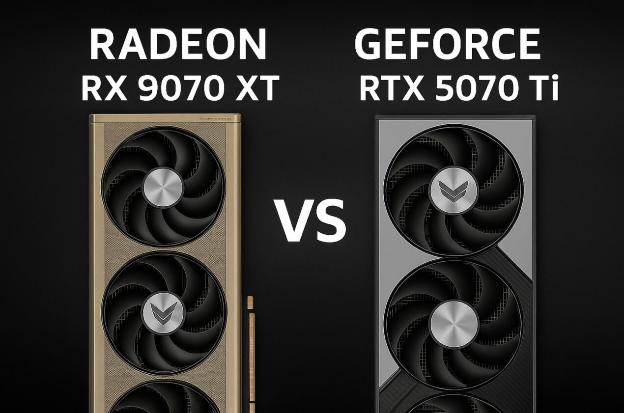 AMD Radeon RX 9070 XT vs NVIDIA GeForce RTX 5070 Ti: gaming, consumi e prezzi
