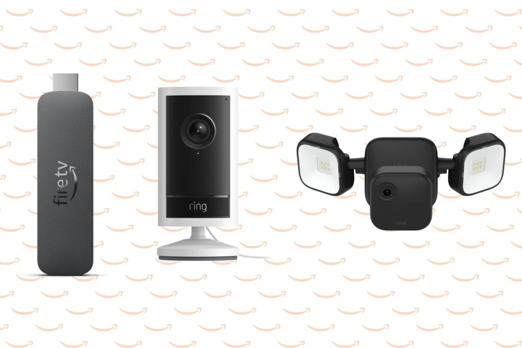 Amazon Fire TV 4K Select - Ring Outdoor Camera Pro - Blink Outdoor hero