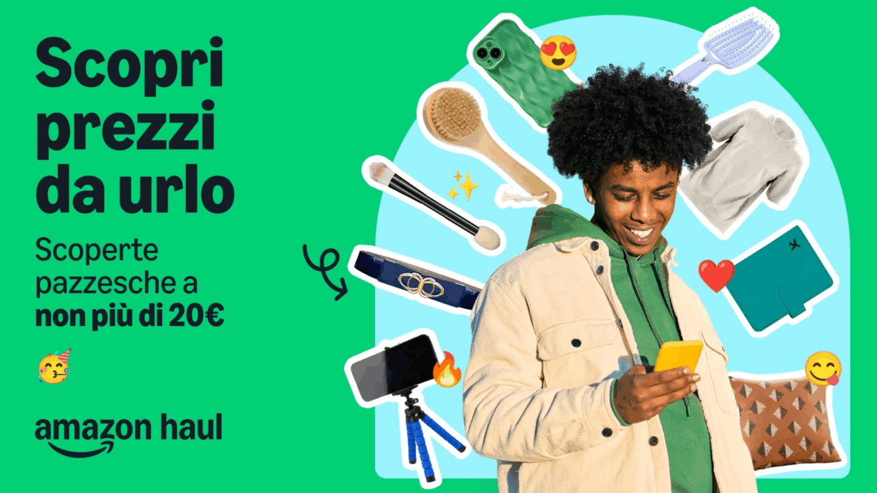 Amazon Haul debutta in Italia per sfidare lo shopping low cost: come funziona