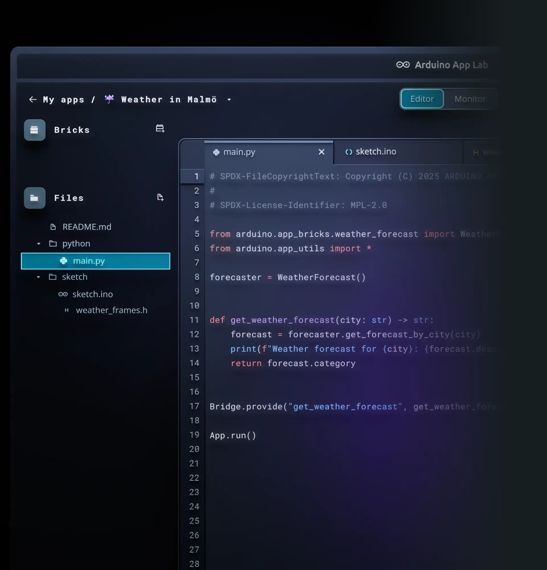 Arduino App Lab Hero