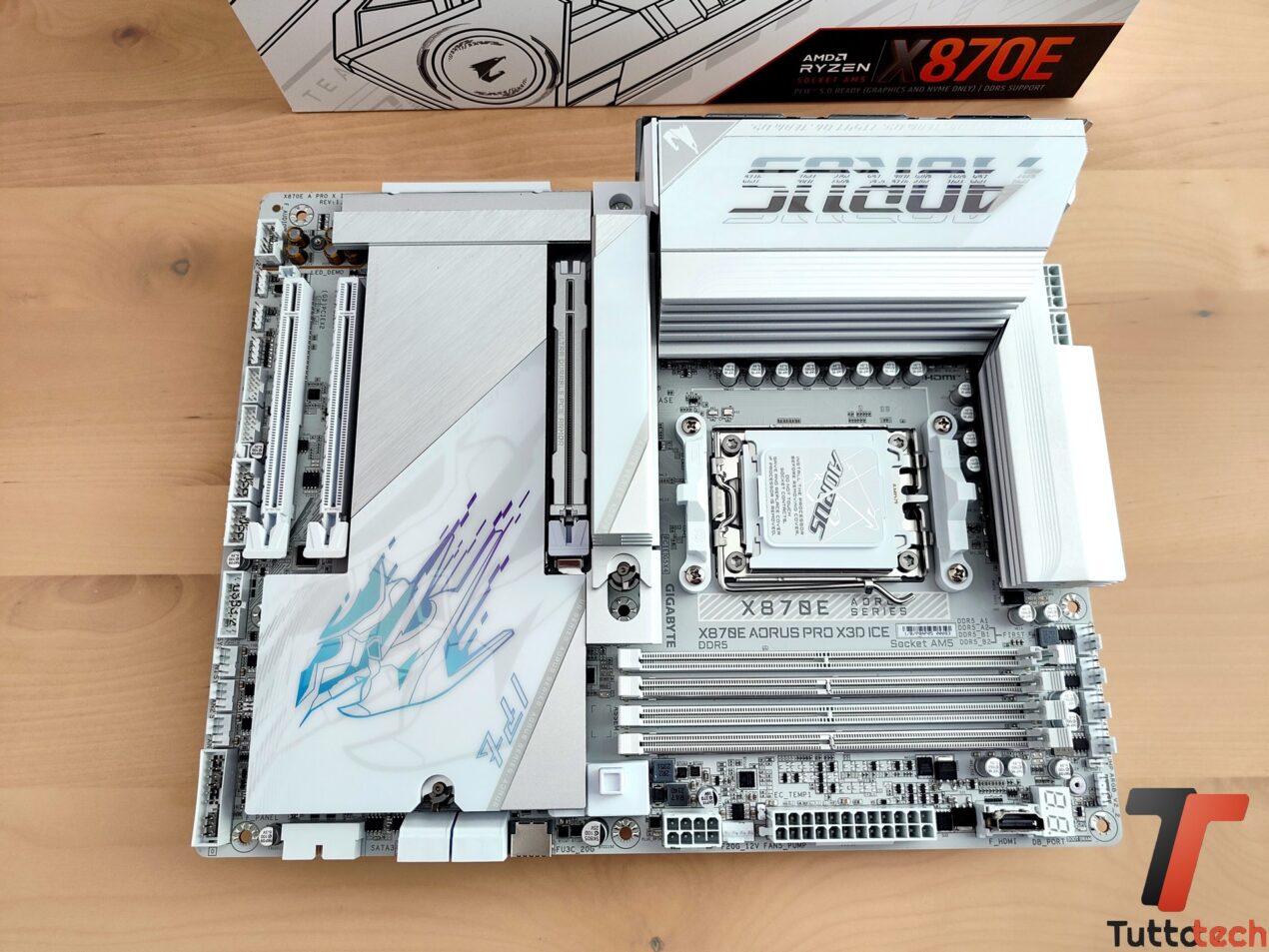 Recensione Gigabyte X870E AORUS PRO X3D ICE: spinge al massimo i Ryzen 9000 X3D
