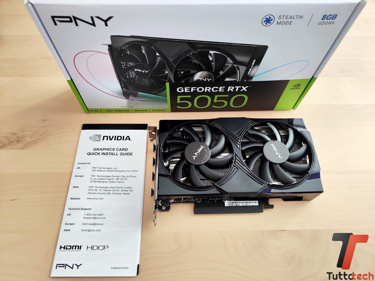 Recensione PNY GeForce RTX 5050 8 GB: la piccola NVIDIA Blackwell se la cava molto bene