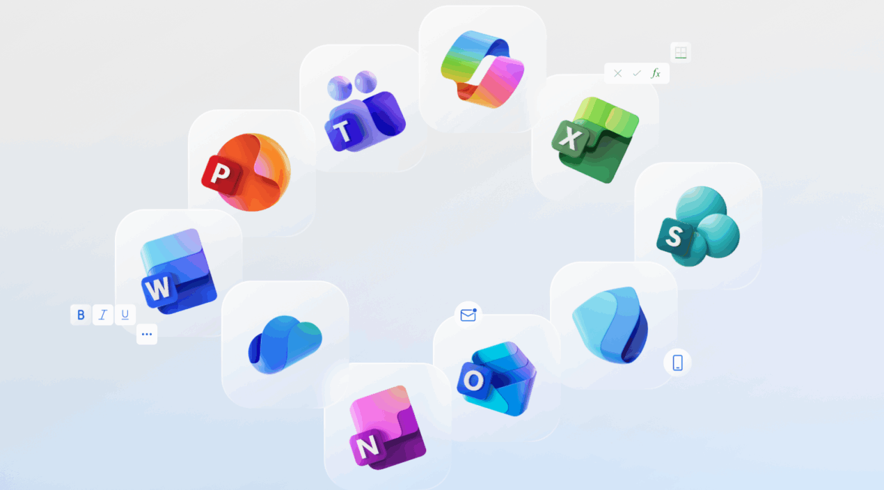 Ecco le nuove icone della suite Microsoft Office