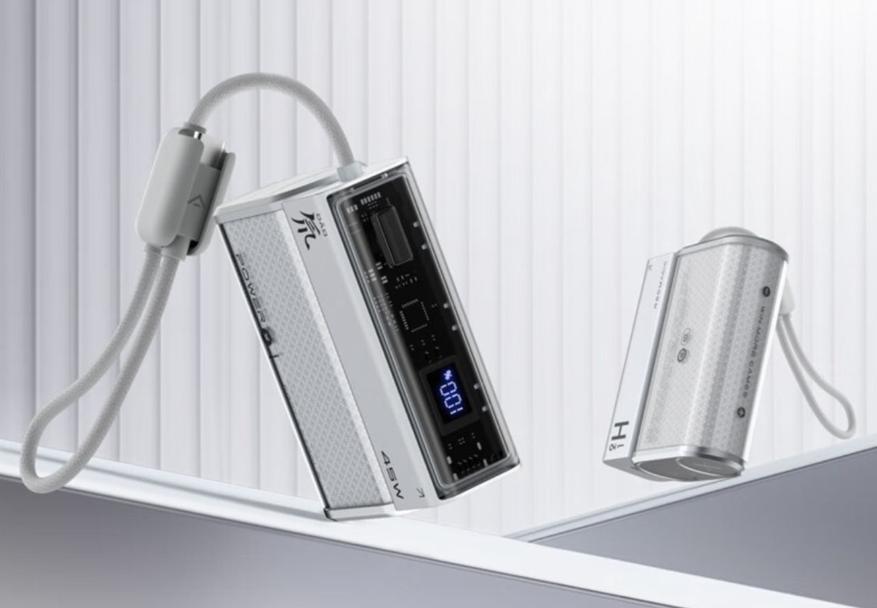 RedMagic Deuterium Energy Cube è il power bank compatto dal design ricercato e display integrato