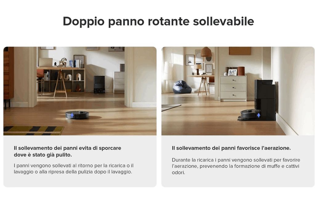 funzionalità Roborock QR598