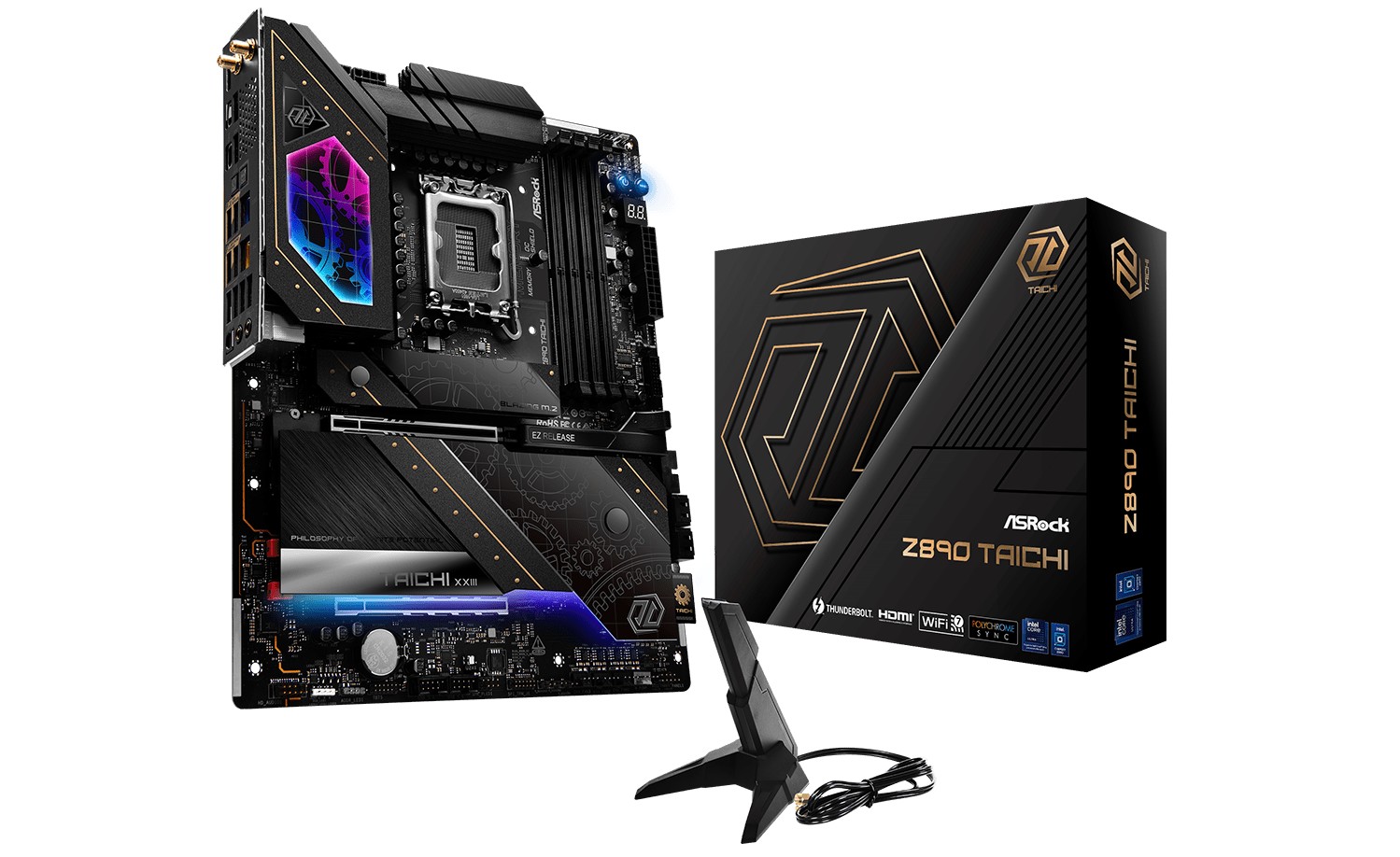 ASRock Z890 Taichi BIOS top