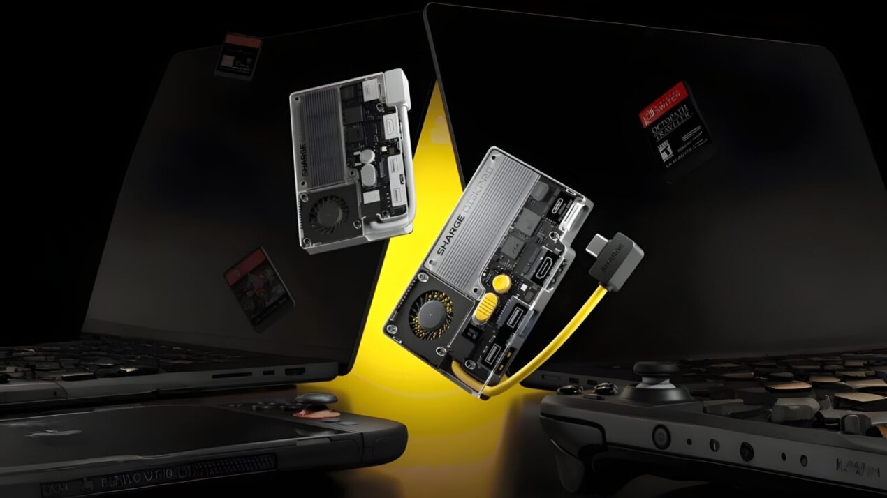 Sharge Disk Pro è un nuovo hub SSD all-in-one con raffreddamento attivo