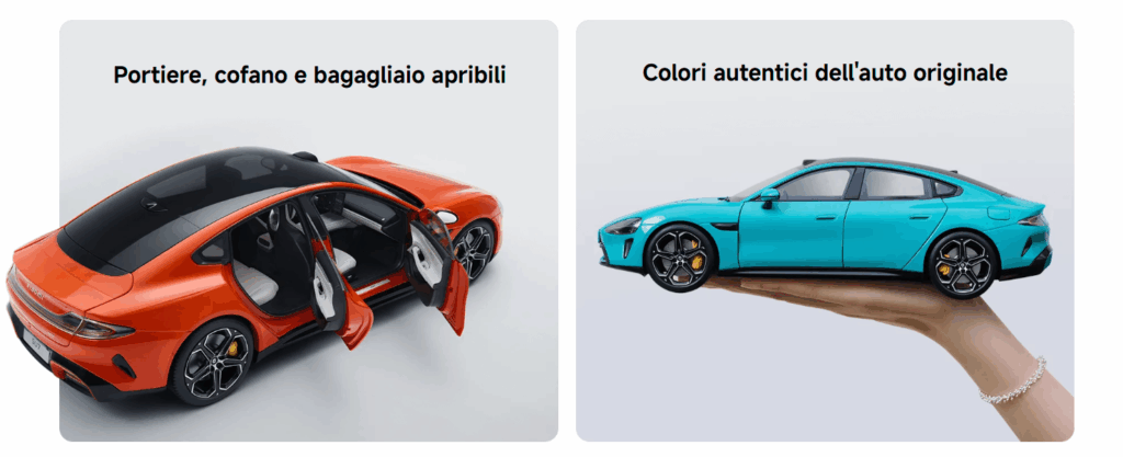 modellino Xiaomi SU7 1:18