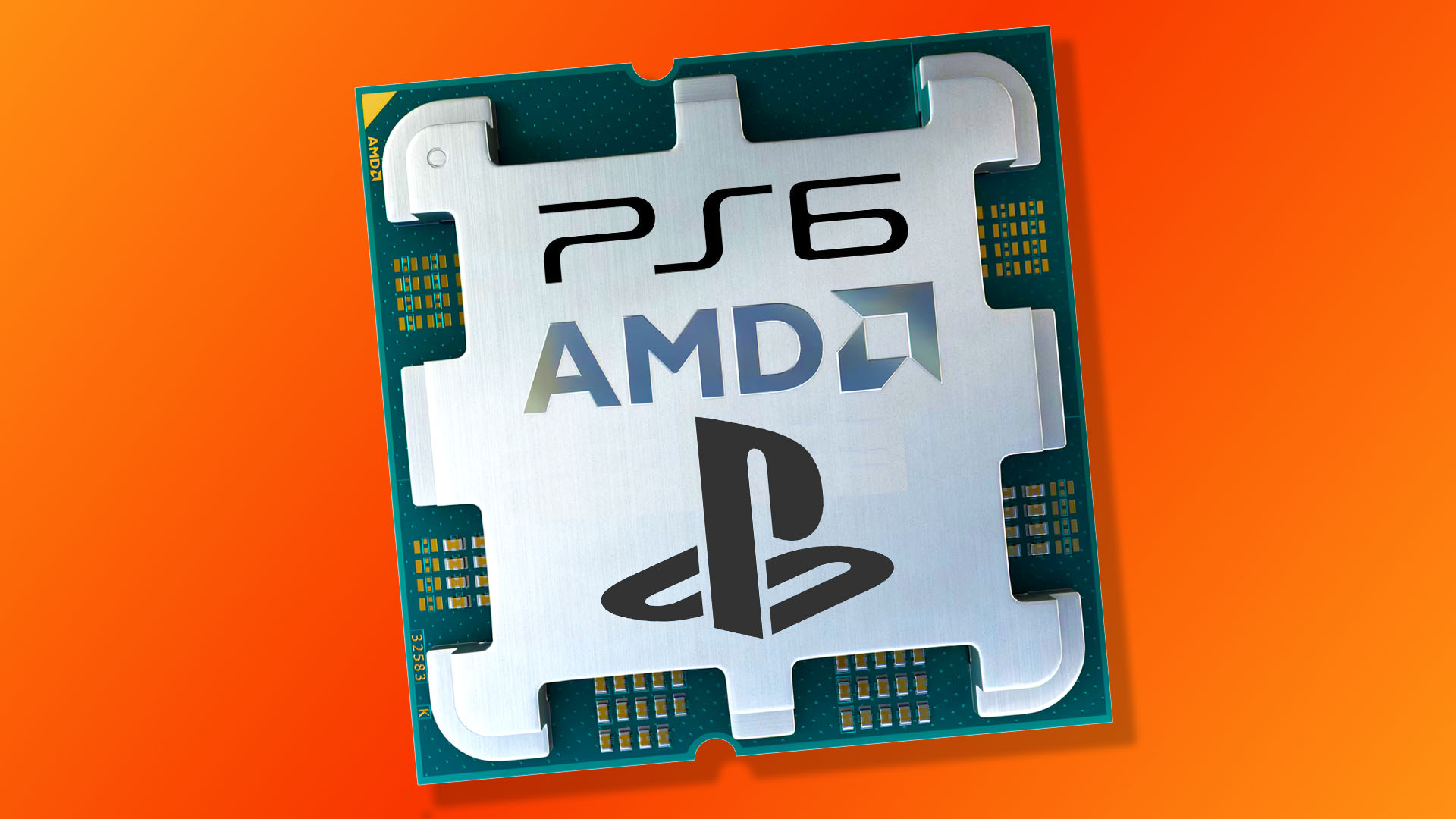 Amd sony playstation 6 ps6 cpu mockup