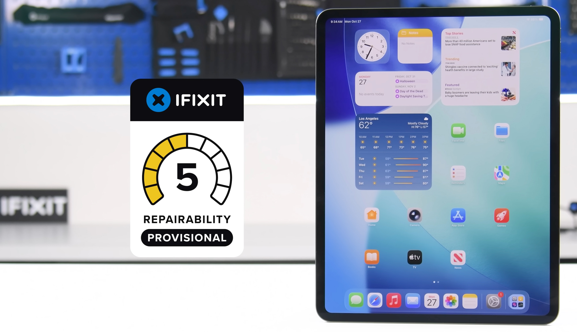 iPad Pro M5 iFixit