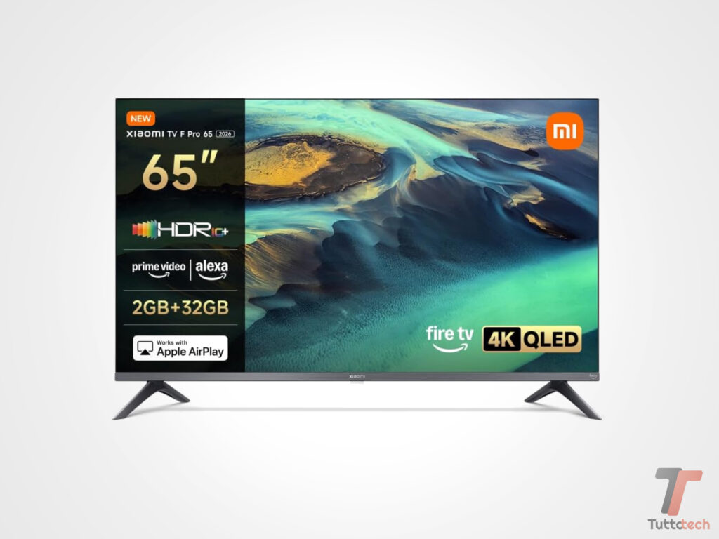Xiaomi TV F Pro 65: il QLED da 65” con Fire TV scende sotto i 500€ su Amazon 5