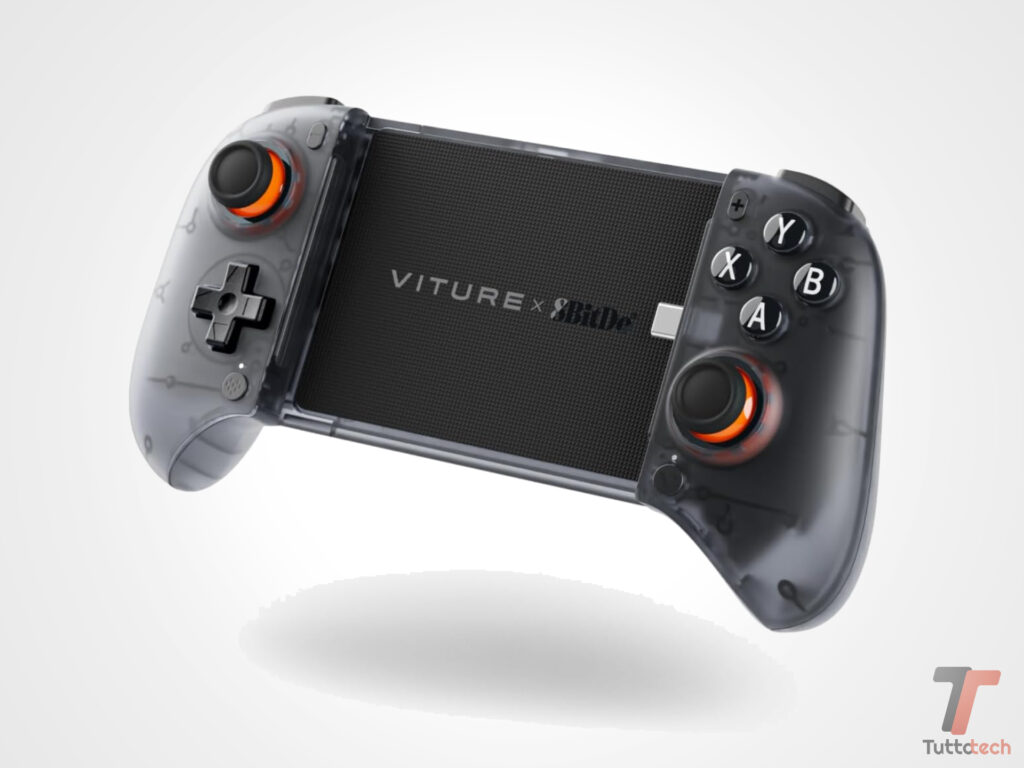 Gaming mobile avanzato: VITURE x 8BitDo con stick Hall e latenza zero in offerta al 50% 4