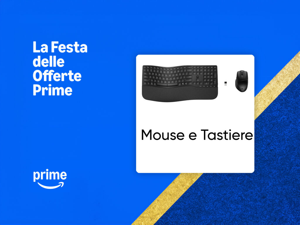 Mouse Tasiere Festa delle Offerte Prime 2025