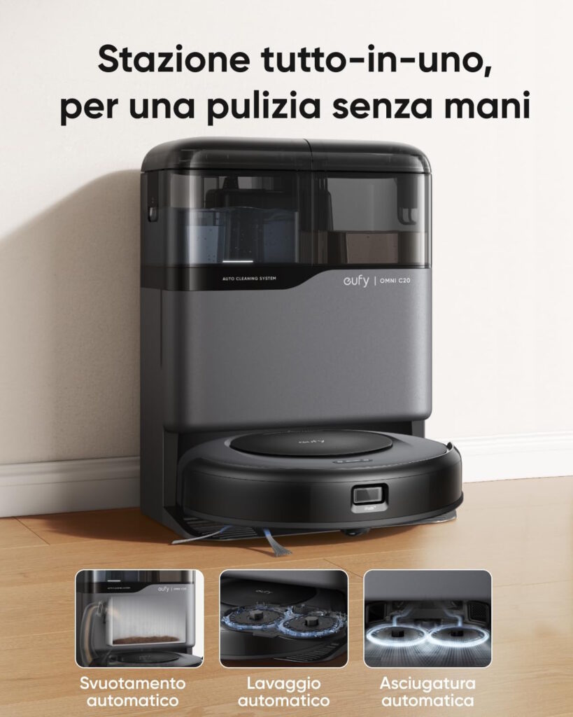 Eufy Omni C20 tra le offerte più intriganti del Black Friday col 50% di sconto 5