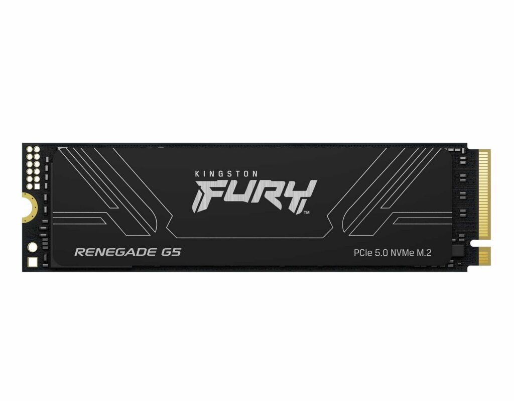 Kingston Fury Renegade G5: l'SSD PCI-E 5.0 top di gamma disponibile ora in taglio da 8 TB 7