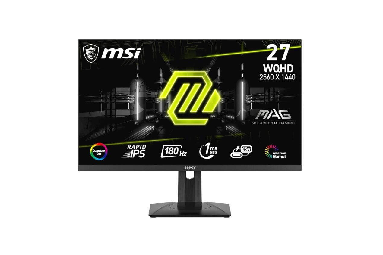 MSI MAG 274QRF QD scontato del 60% per il Black Friday: IPS 1440P a 180 Hz